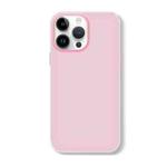 For iPhone 12 Pro Skin Feeling Jelly Series TPU + PC Full Coverage Phone Case(Pink)