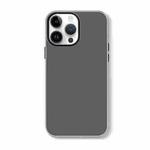 For iPhone 12 Pro Skin Feeling Jelly Series TPU + PC Full Coverage Phone Case(Black)