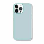 For iPhone 12 Pro Skin Feeling Jelly Series TPU + PC Full Coverage Phone Case(Light Green)