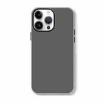 For iPhone 12 Pro Max Skin Feeling Jelly Series TPU + PC Full Coverage Phone Case(Black)