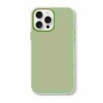 For iPhone 16 Pro Skin Feeling Jelly Series TPU + PC Full Coverage Phone Case(Green)