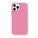 For iPhone 16 Pro Max Skin Feeling Jelly Series TPU + PC Full Coverage Phone Case(Rose Red)