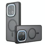 For vivo iQOO 13 Armor MagSafe PC Hybrid TPU Phone Case(Frosted Black)