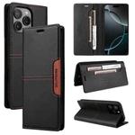 For iPhone 11 Pro GQUTROBE G01 RFID Anti-theft Leather Phone Case(Black)