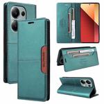 For Redmi Note 13 Pro 4G GQUTROBE G01 RFID Anti-theft Leather Phone Case(Green)