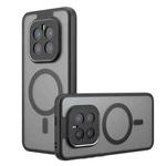 For Honor GT Pro Armor MagSafe Precise Hole PC Hybrid TPU Phone Case(Frosted Black)