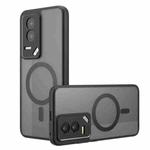 For Honor GT Armor MagSafe Precise Hole PC Hybrid TPU Phone Case(Frosted Black)