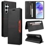 For Samsung Galaxy A55 5G GQUTROBE G01 RFID Anti-theft Leather Phone Case(Black)