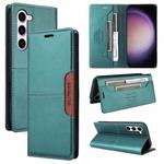 For Samsung Galaxy S23+ 5G GQUTROBE G01 RFID Anti-theft Leather Phone Case(Green)
