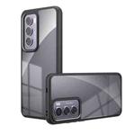 For OPPO Reno12 Global Armor Big Pore PC Hybrid TPU Phone Case(Transparent)