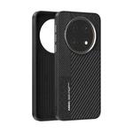 For Huawei Mate 70 ABEEL 6D Micro Relief MagSafe Magnetic Phone Case(Carbon Fiber Black)