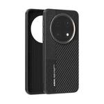 For Huawei Mate 70 Pro / 70 Pro+ ABEEL 6D Micro Relief MagSafe Magnetic Phone Case(Carbon Fiber Black)