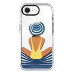 For iPhone 7 / 8 / SE 2020 2022 Simple Illustration Pattern Full Coverage Phone Case(Summer Label A)