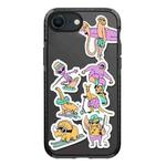 For iPhone 7 / 8 / SE 2020 2022 Simple Illustration Pattern Full Coverage Phone Case(Summer Surfing C)