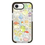 For iPhone 7 / 8 / SE 2020 2022 Simple Illustration Pattern Full Coverage Phone Case(Corner Creature C)