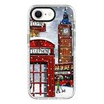 For iPhone 7 / 8 / SE 2020 2022 Simple Illustration Pattern Full Coverage Phone Case(Earlysnow B)
