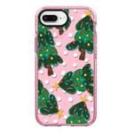 For iPhone 7 Plus / 8 Plus Simple Illustration Pattern Full Coverage Phone Case(Christmas Tree A)