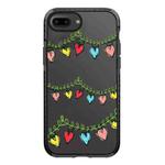 For iPhone 7 Plus / 8 Plus Simple Illustration Pattern Full Coverage Phone Case(Christmas Tree B)