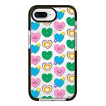 For iPhone 7 Plus / 8 Plus Simple Illustration Pattern Full Coverage Phone Case(Smiley Flower B)