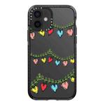 For iPhone 11 Simple Illustration Pattern Full Coverage Phone Case(Christmas Tree B)