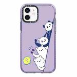 For iPhone 11 Simple Illustration Pattern Full Coverage Phone Case(Summer Panda B)