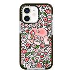 For iPhone 11 Simple Illustration Pattern Full Coverage Phone Case(Cute Little Heart C)