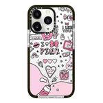 For iPhone 11 Pro Max Simple Illustration Pattern Full Coverage Phone Case(Text Label B)