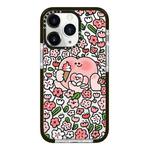 For iPhone 11 Pro Max Simple Illustration Pattern Full Coverage Phone Case(Cute Little Heart C)