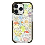 For iPhone 11 Pro Max Simple Illustration Pattern Full Coverage Phone Case(Corner Creature C)