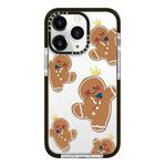 For iPhone 11 Pro Max Simple Illustration Pattern Full Coverage Phone Case(Gingerbread Man)