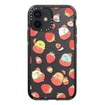 For iPhone 12 mini Simple Illustration Pattern Full Coverage Phone Case(Corner Creature D)