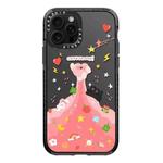 For iPhone 12 Pro Max Simple Illustration Pattern Full Coverage Phone Case(Cute Little Heart A)