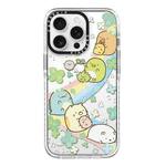 For iPhone 12 Pro Max Simple Illustration Pattern Full Coverage Phone Case(Corner Creature B)