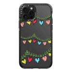 For iPhone 13 Pro Simple Illustration Pattern Full Coverage Phone Case(Christmas Tree B)