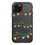 For iPhone 16 Pro Max Simple Illustration Pattern Full Coverage Phone Case(Christmas Tree B)