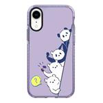 For iPhone XR Simple Illustration Pattern Full Coverage Phone Case(Summer Panda B)