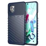 For LG Q92 Thunderbolt Shockproof TPU Protective Soft Case(Blue)