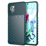 For LG Q92 Thunderbolt Shockproof TPU Protective Soft Case(Green)