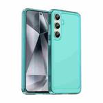 For Samsung Galaxy S24 FE 5G Candy Series TPU Phone Case(Transparent Blue)