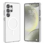 For Samsung Galaxy S25 Ultra 5G Terminator MagSafe Magnetic Phone Case(Transparent)