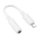 Borofone BV22 8 Pin to AUX 3.5mm Digital Audio Converter Cable(White)