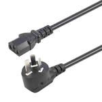 AU Plug Computer PC Power Cord 3 Pin Cable, Length:5m(Black)