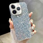 For iPhone 11 Pro Max Mosaic Diamond Texture PC Hybrid TPU Phone Case(Blue)