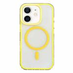 For iPhone 11 Frosted MagSafe PC Phone Case(Yellow)