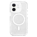 For iPhone 11 Frosted MagSafe PC Phone Case(White)