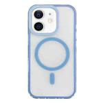 For iPhone 11 Frosted MagSafe PC Phone Case(Blue)