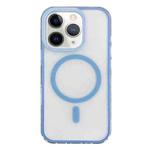 For iPhone 11 Pro Max Frosted MagSafe PC Phone Case(Blue)