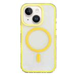 For iPhone 13 Frosted MagSafe PC Phone Case(Yellow)