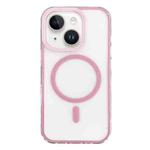 For iPhone 13 Frosted MagSafe PC Phone Case(Pink)