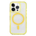 For iPhone 13 Pro Frosted MagSafe PC Phone Case(Yellow)